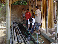 Bambu trattato per immersione