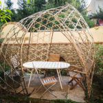 bamboo bambuseto giardino casa corsi gazebo laterale